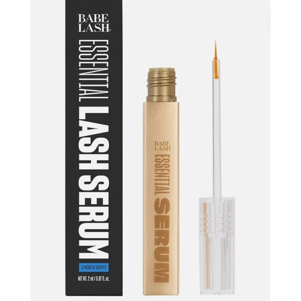 Babe Lash Essential Lash Serum - 3 Month Supply / 0.07 oz  lot of 2 boxes sealed